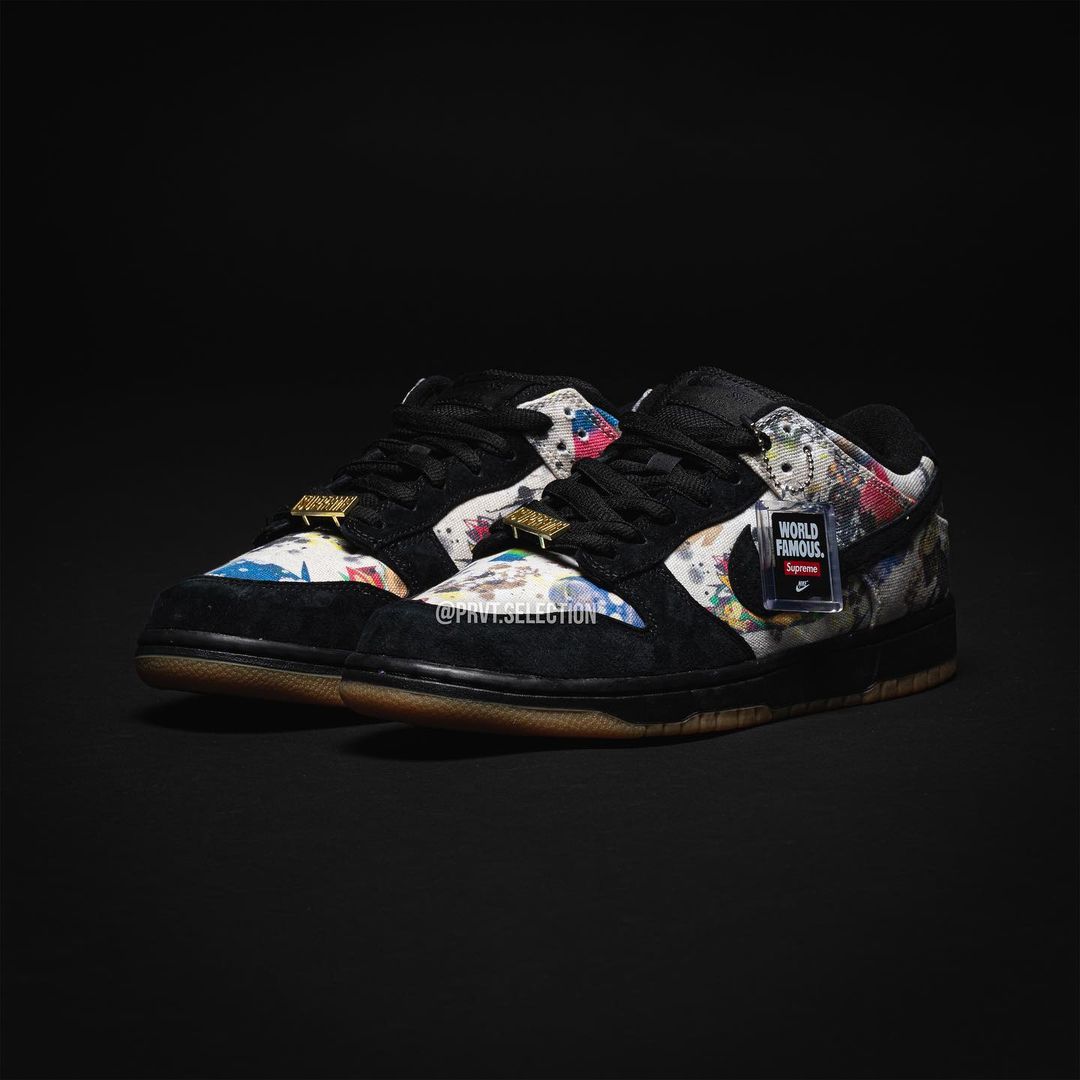 【国内 9/2 発売予定】シュプリーム × ナイキ SB ダンク ロー/ハイ “ラメルジー” (SUPREME NIKE SB DUNK LOW/HIGH 2023 “Rammellzee”) [FD8778-001/FD8779-100]