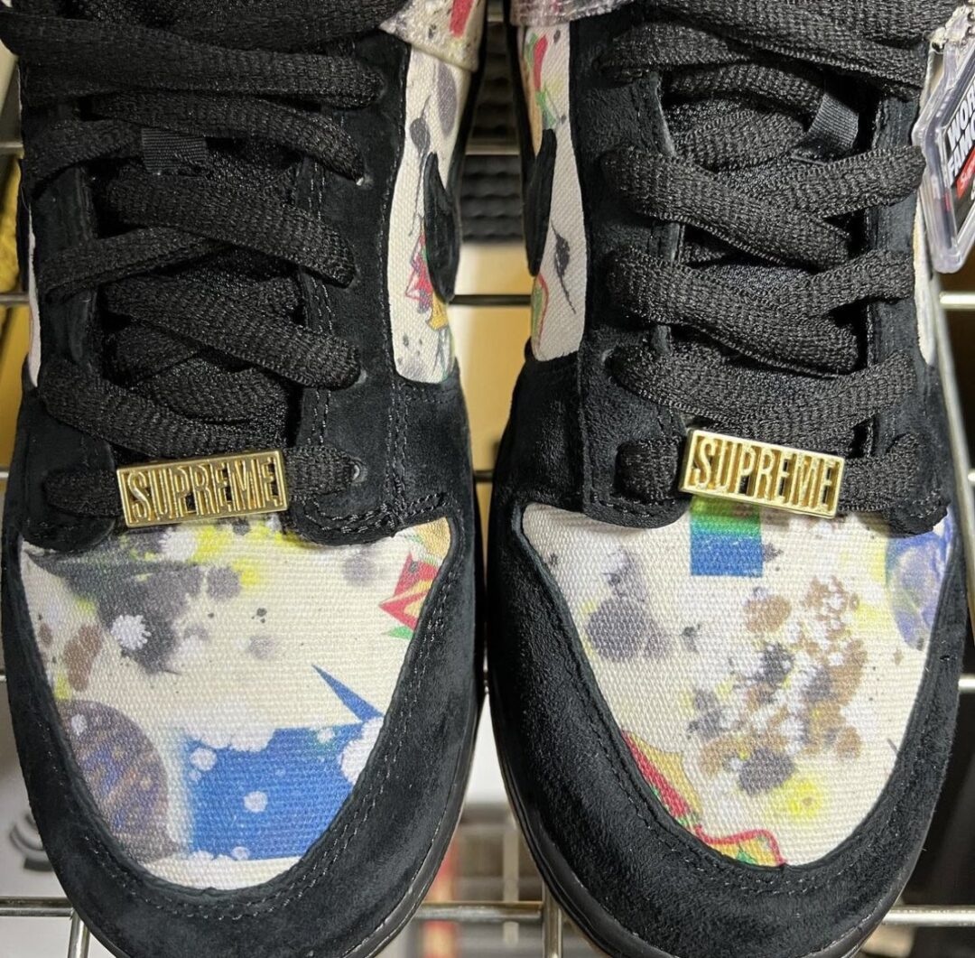 【国内 9/2 発売予定】シュプリーム × ナイキ SB ダンク ロー/ハイ “ラメルジー” (SUPREME NIKE SB DUNK LOW/HIGH 2023 “Rammellzee”) [FD8778-001/FD8779-100]