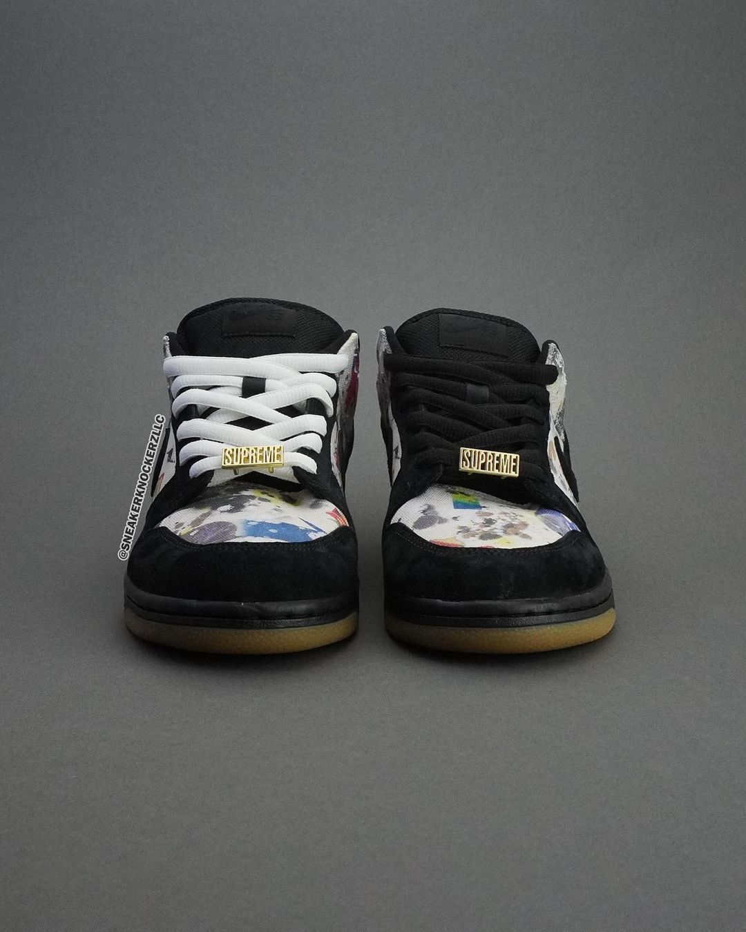 【国内 9/2 発売予定】シュプリーム × ナイキ SB ダンク ロー/ハイ “ラメルジー” (SUPREME NIKE SB DUNK LOW/HIGH 2023 “Rammellzee”) [FD8778-001/FD8779-100]