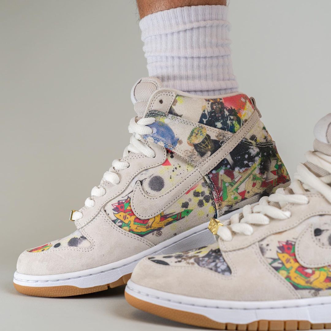 【国内 9/2 発売予定】シュプリーム × ナイキ SB ダンク ロー/ハイ “ラメルジー” (SUPREME NIKE SB DUNK LOW/HIGH 2023 “Rammellzee”) [FD8778-001/FD8779-100]