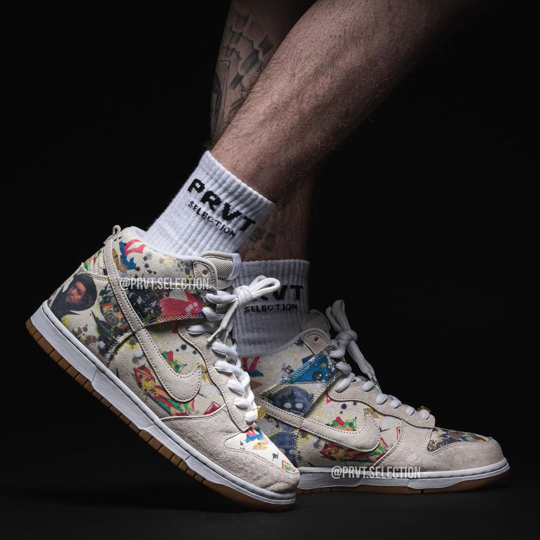 【国内 9/2 発売予定】シュプリーム × ナイキ SB ダンク ロー/ハイ “ラメルジー” (SUPREME NIKE SB DUNK LOW/HIGH 2023 “Rammellzee”) [FD8778-001/FD8779-100]