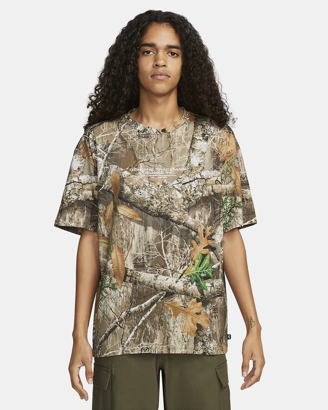 NIKE SB Realtree プリント Tシャツ