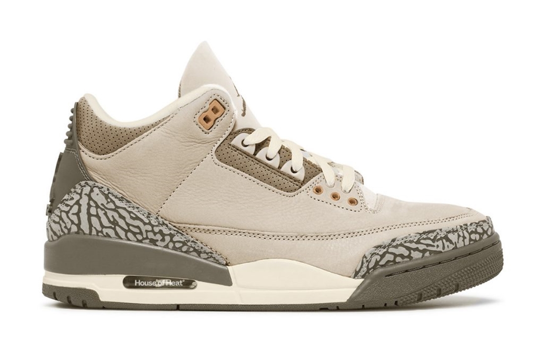 【国内 7/29 発売予定】ナイキ エア ジョーダン 3 レトロ “ライトアイアンオール/パロミノ” (NIKE AIR JORDAN 3 RETRO “Light Iron Ore/Palomino”) [CT8532-102]