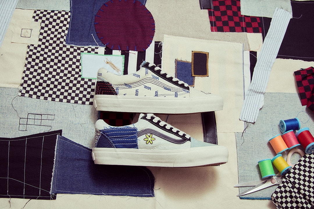 【国内 11/26 発売】過去にVANSで使用されてきた様々な生地を繋ぎ合わせたVAULT BY VANS “PATCHWORK” (バンズ ヴォルト “パッチワーク”)