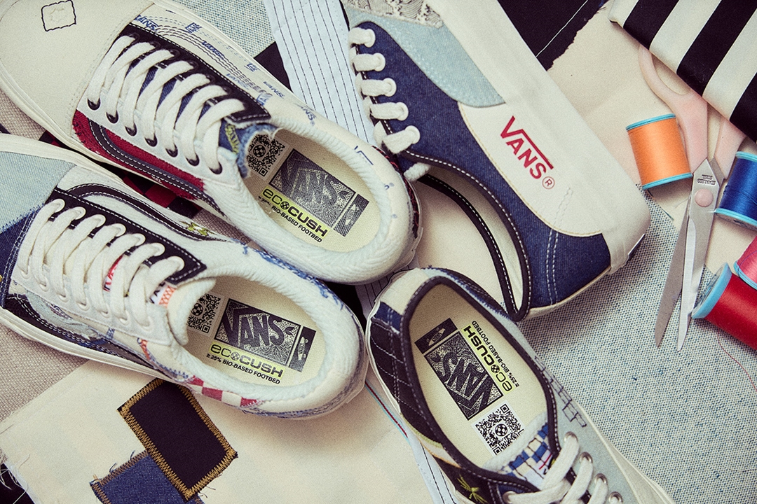 【国内 11/26 発売】過去にVANSで使用されてきた様々な生地を繋ぎ合わせたVAULT BY VANS “PATCHWORK” (バンズ ヴォルト “パッチワーク”)