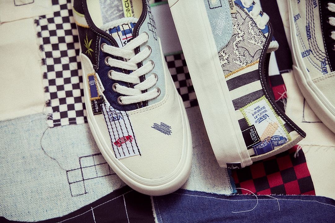 【国内 11/26 発売】過去にVANSで使用されてきた様々な生地を繋ぎ合わせたVAULT BY VANS “PATCHWORK” (バンズ ヴォルト “パッチワーク”)