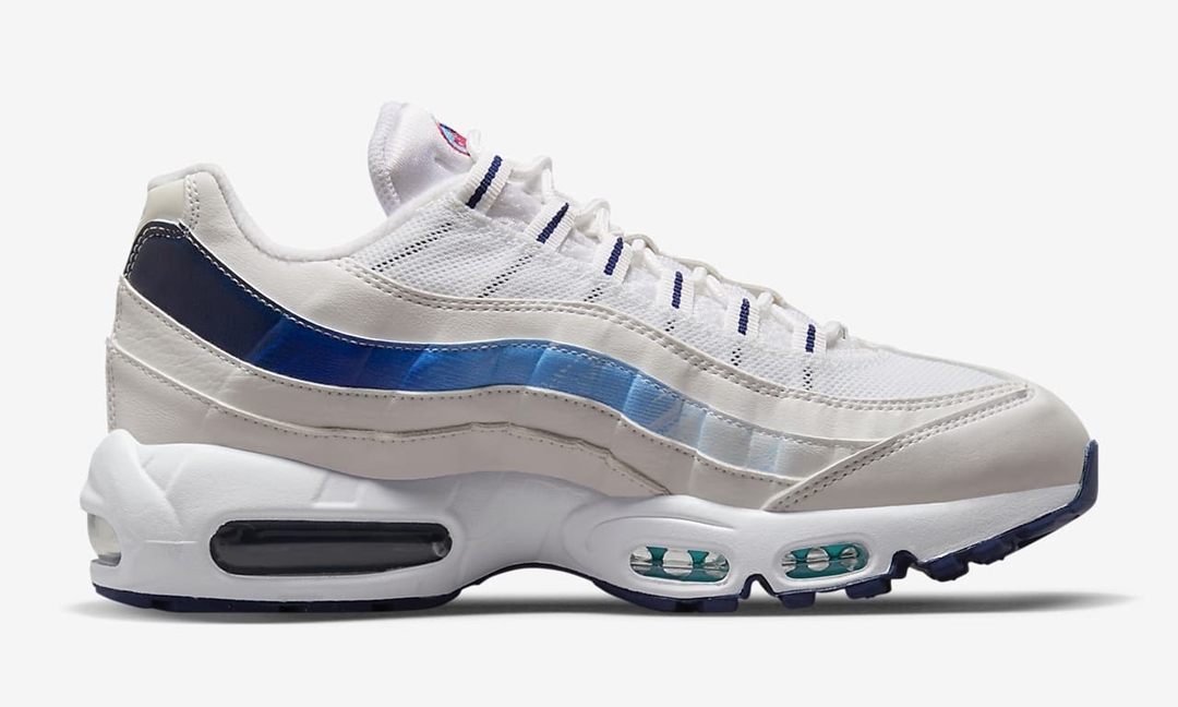 海外発売！ナイキ エア マックス 95 “3 ライオンズ/ホワイト” (NIKE AIR MAX 95 “3 Lions/White”) [FB3349-100]