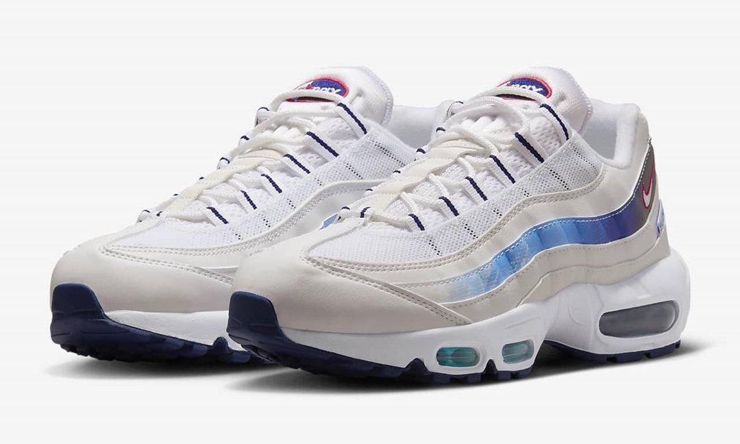 海外発売！ナイキ エア マックス 95 “3 ライオンズ/ホワイト” (NIKE AIR MAX 95 “3 Lions/White”) [FB3349-100]