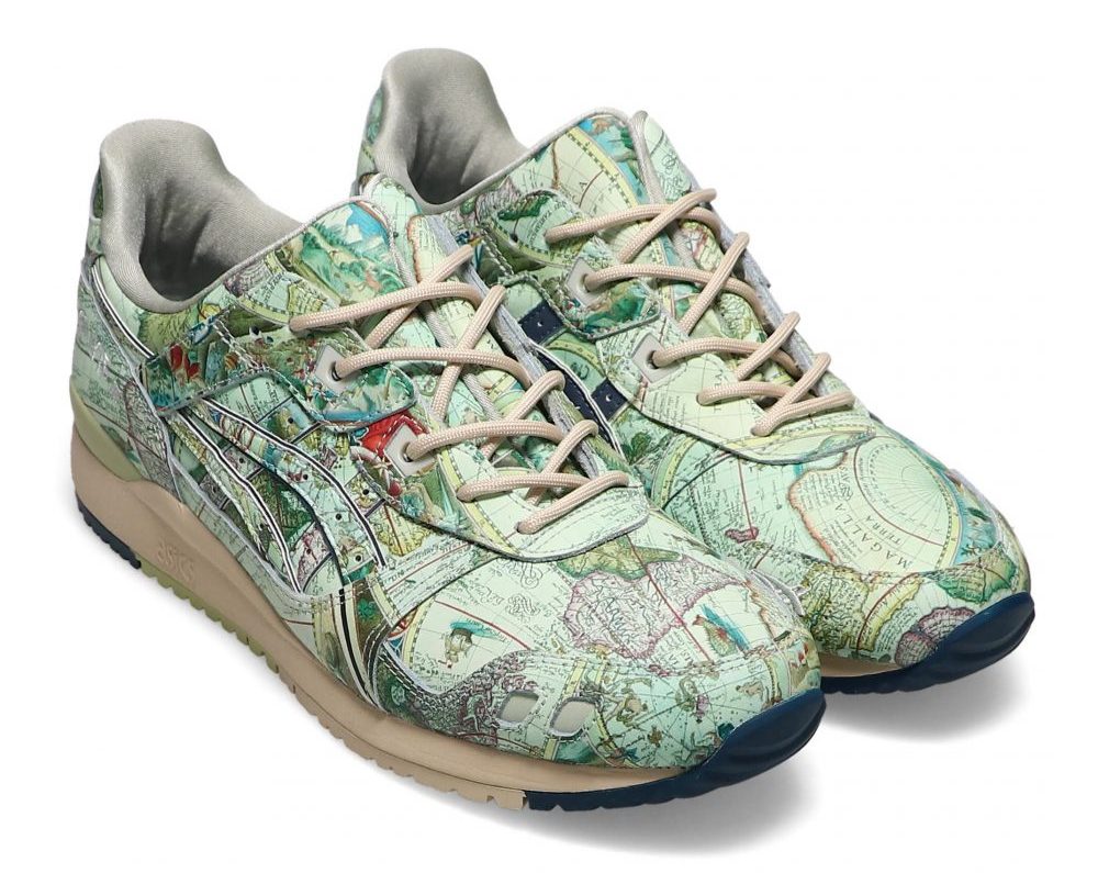 【国内 12/9 発売】アトモス × アシックス ゲルライト 3 OG “エイジドマップ” (atmos ASICS GEL-LYTE 3 OG “AGED MAP”)