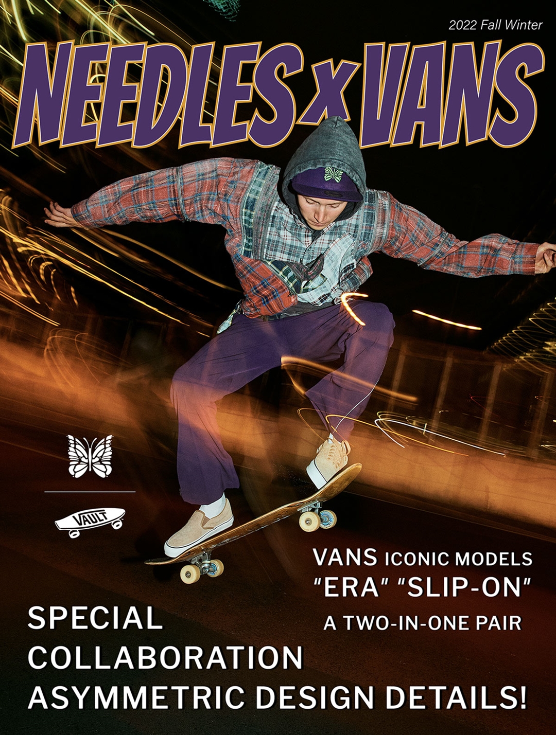 【国内 11/25 発売】NEEDLES x VANS VAULT “A Two In One Pair” (ニードルズ バンズ ヴォルト)