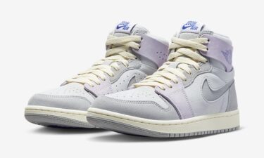 【国内 3/2 発売】ナイキ エア ジョーダン 1 ハイ ズーム “グレー/パープル” (NIKE AIR JORDAN 1 HIGH ZOOM CMFT “Grey/Purple”) [DV1305-005]