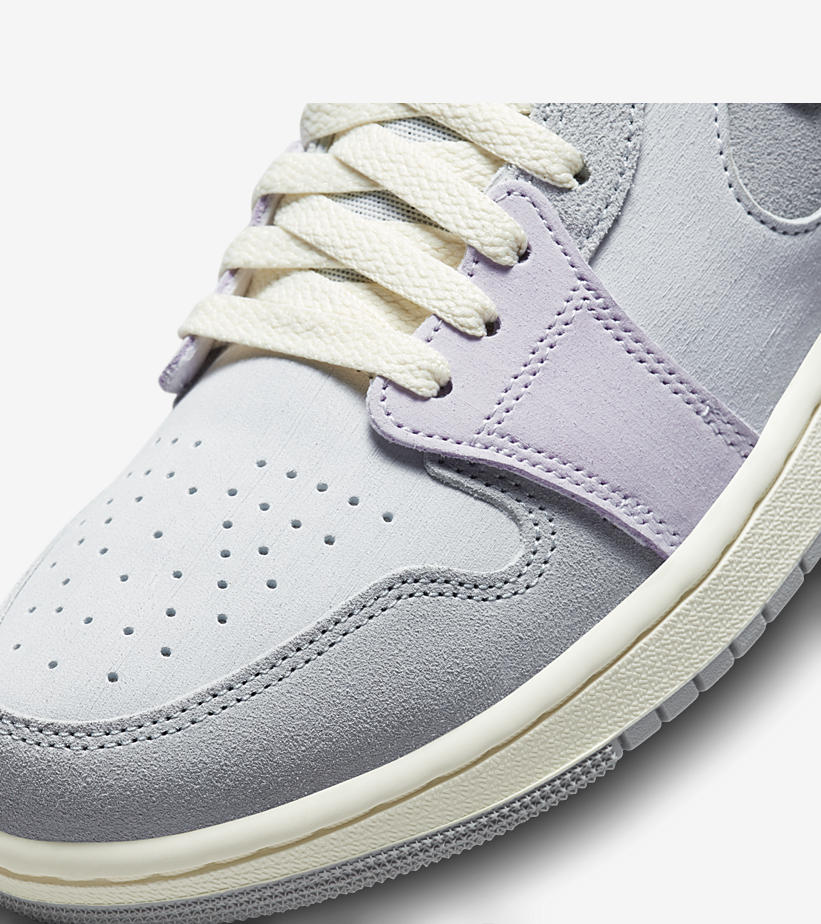 【国内 3/2 発売】ナイキ エア ジョーダン 1 ハイ ズーム “グレー/パープル” (NIKE AIR JORDAN 1 HIGH ZOOM CMFT “Grey/Purple”) [DV1305-005]