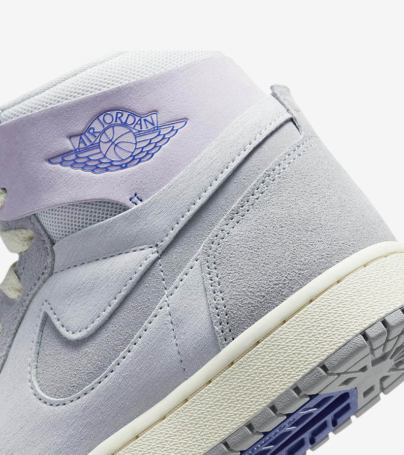 【国内 3/2 発売】ナイキ エア ジョーダン 1 ハイ ズーム “グレー/パープル” (NIKE AIR JORDAN 1 HIGH ZOOM CMFT “Grey/Purple”) [DV1305-005]