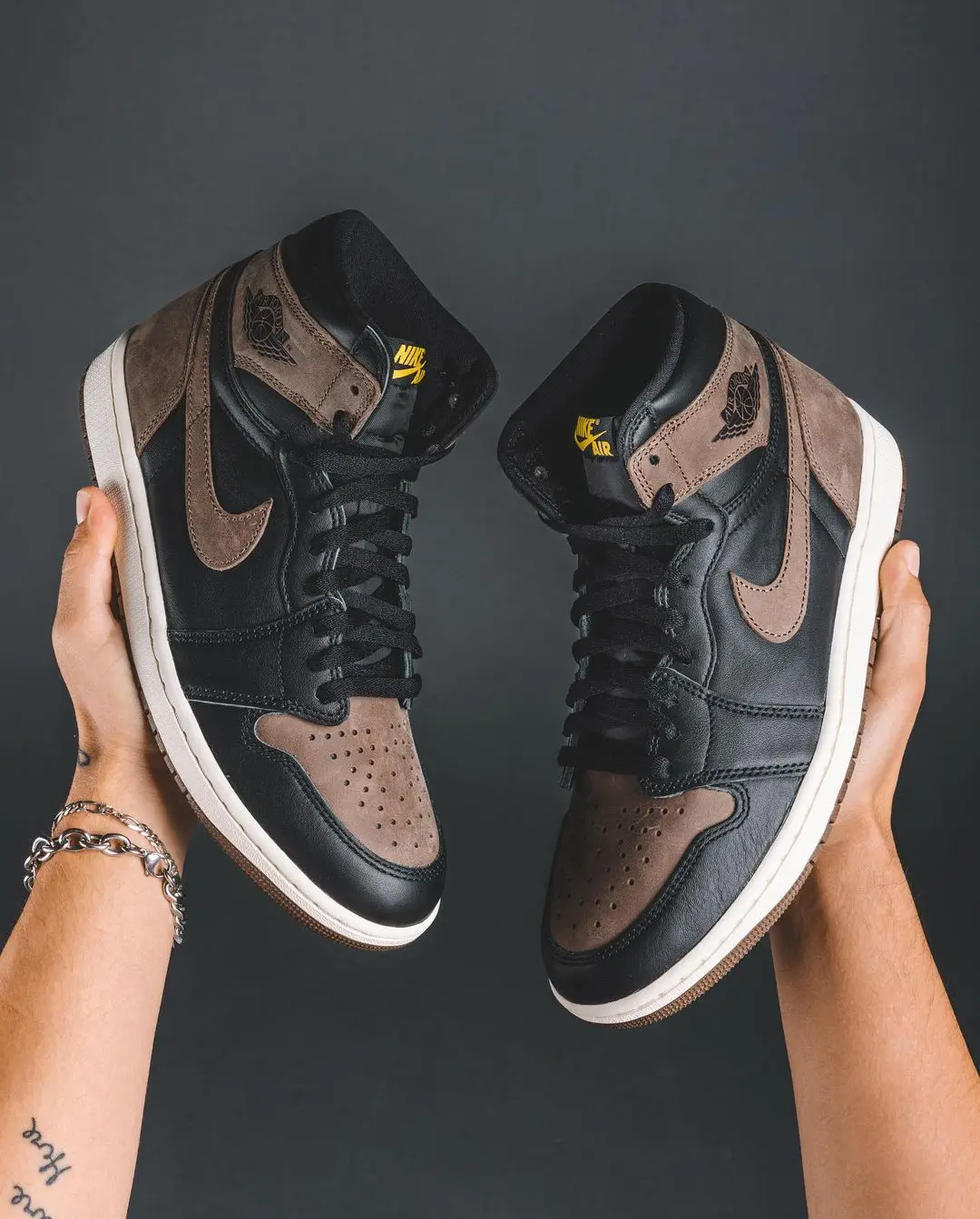 【国内 8/27 発売予定】ナイキ エア ジョーダン 1 ハイ OG “ブラック/パロミノ” (NIKE AIR JORDAN 1 HIGH OG “Black/Palomino”) [DZ5485-020]
