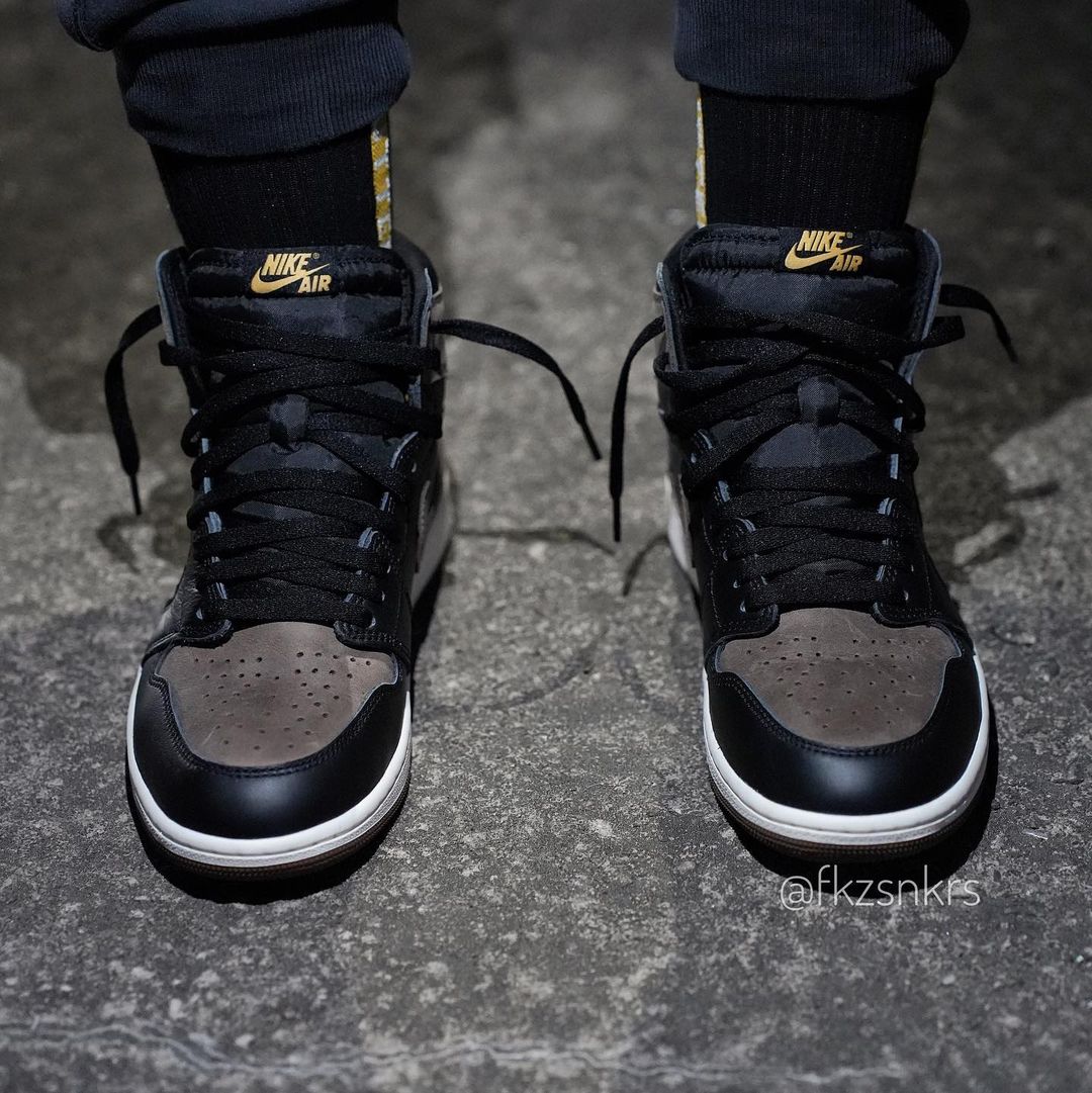 【国内 8/27 発売予定】ナイキ エア ジョーダン 1 ハイ OG “ブラック/パロミノ” (NIKE AIR JORDAN 1 HIGH OG “Black/Palomino”) [DZ5485-020]