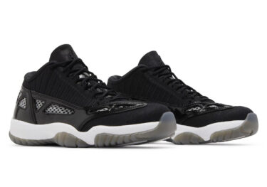 【国内 9/22 発売予定】ナイキ エア ジョーダン 11 レトロ ロー IE “ブラック/ホワイト” (NIKE AIR JORDAN 11 RETRO LOW IE “Black/White”) [919712-001]