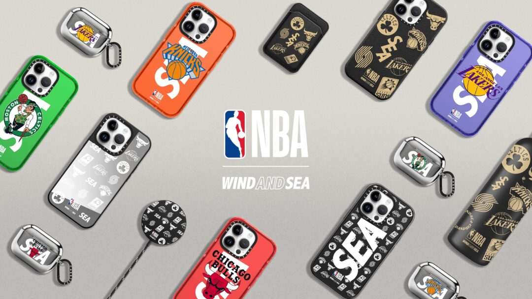 NBA x WIND AND SEA x CASETiFY トリプルネームコラボが11/16 発売