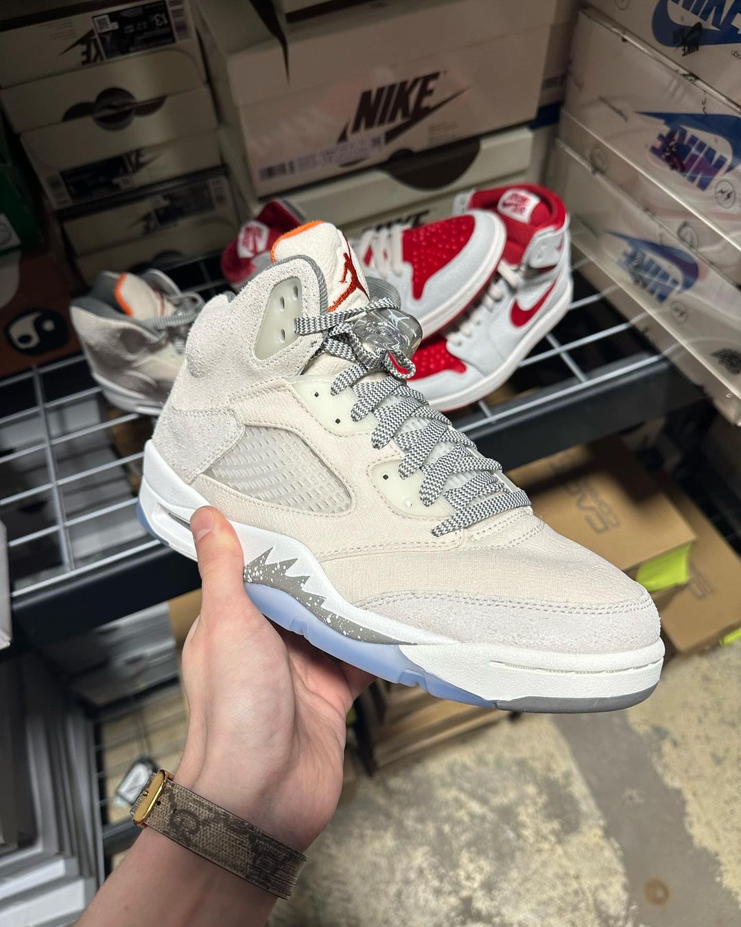 【国内 6/17 発売予定】ナイキ エア ジョーダン 5 レトロ SE “クラフト/ライトオールウッドブラウン” (NIKE AIR JORDAN 5 RETRO SE “Craft/Light Orewood Brown”) [FD9222-180]