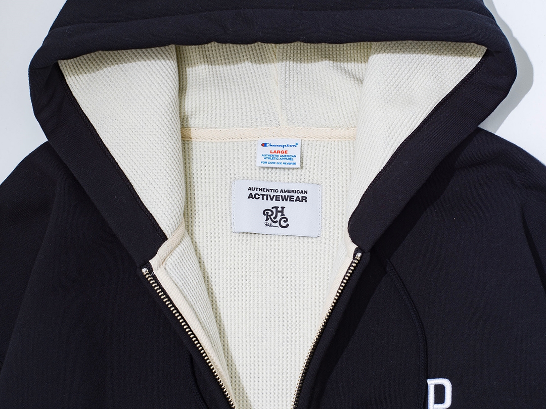 RHC Ronherman×Champion zip hoodieロンハーマン