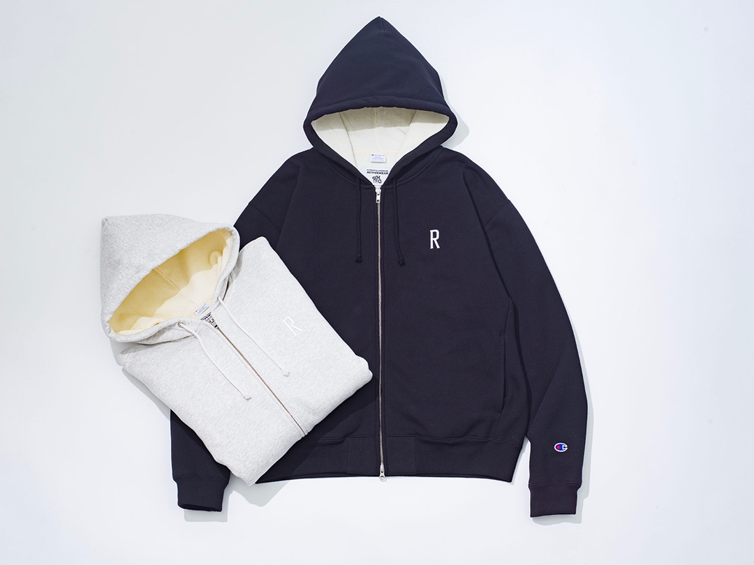 RHC Ronherman×Champion zip hoodieロンハーマン