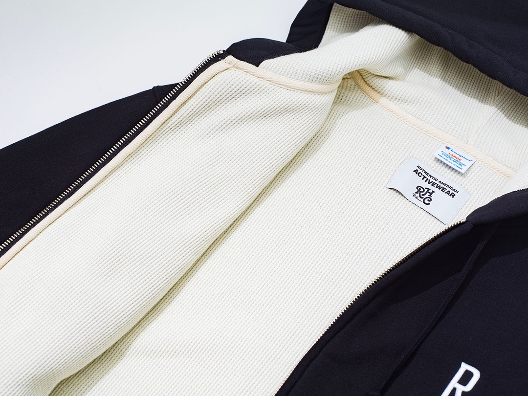 Champion for RHC Ron Herman Liner Thermal Zip Hoodieが11/3 発売 (チャンピオン ロンハーマン)