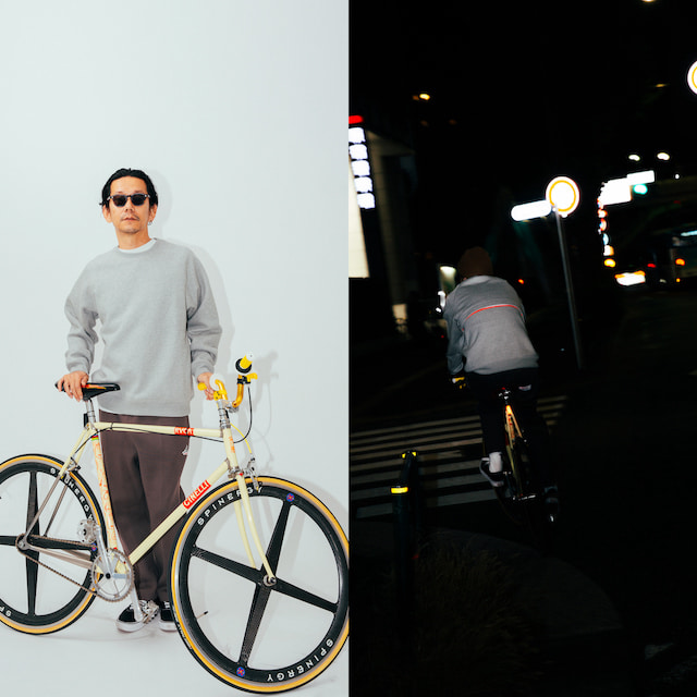 自転車乗りの為の別注スウェット「Champion for BEAMS Exclusive by TRIPSTER」が11/19 発売 (ビームス チャンピオン)