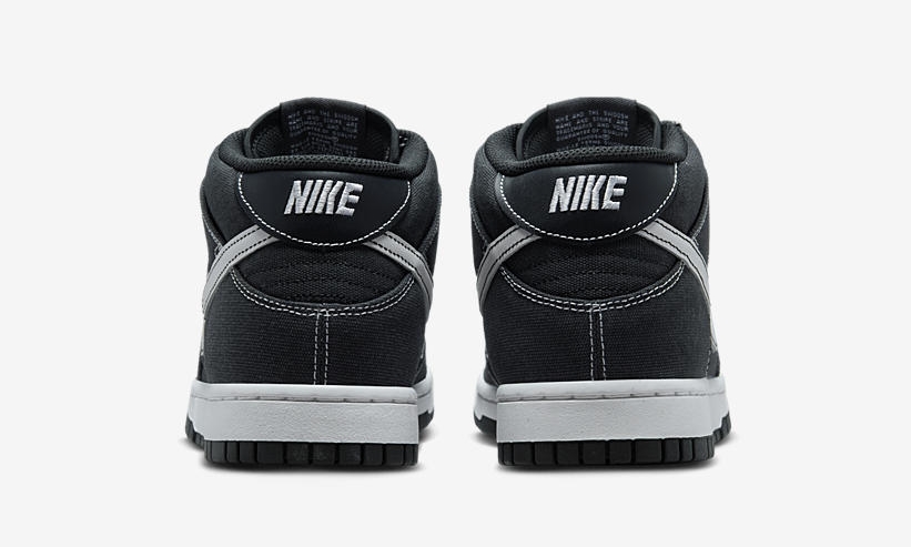 【国内 3/1 発売】ナイキ ダンク ミッド “ブラックキャンバス” (NIKE DUNK MID “Black Canvas”) [DV0830-001]