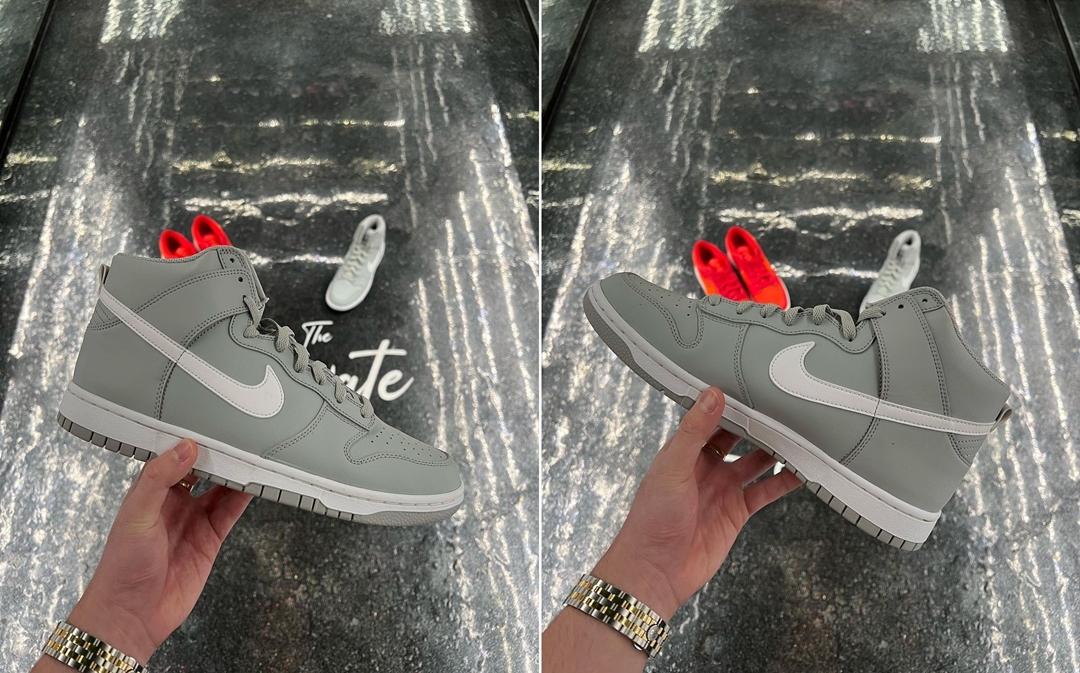 2022年 発売予定！ナイキ ダンク ハイ “ウルフグレー/ホワイト” (NIKE DUNK HIGH “Wolf Grey/White”)