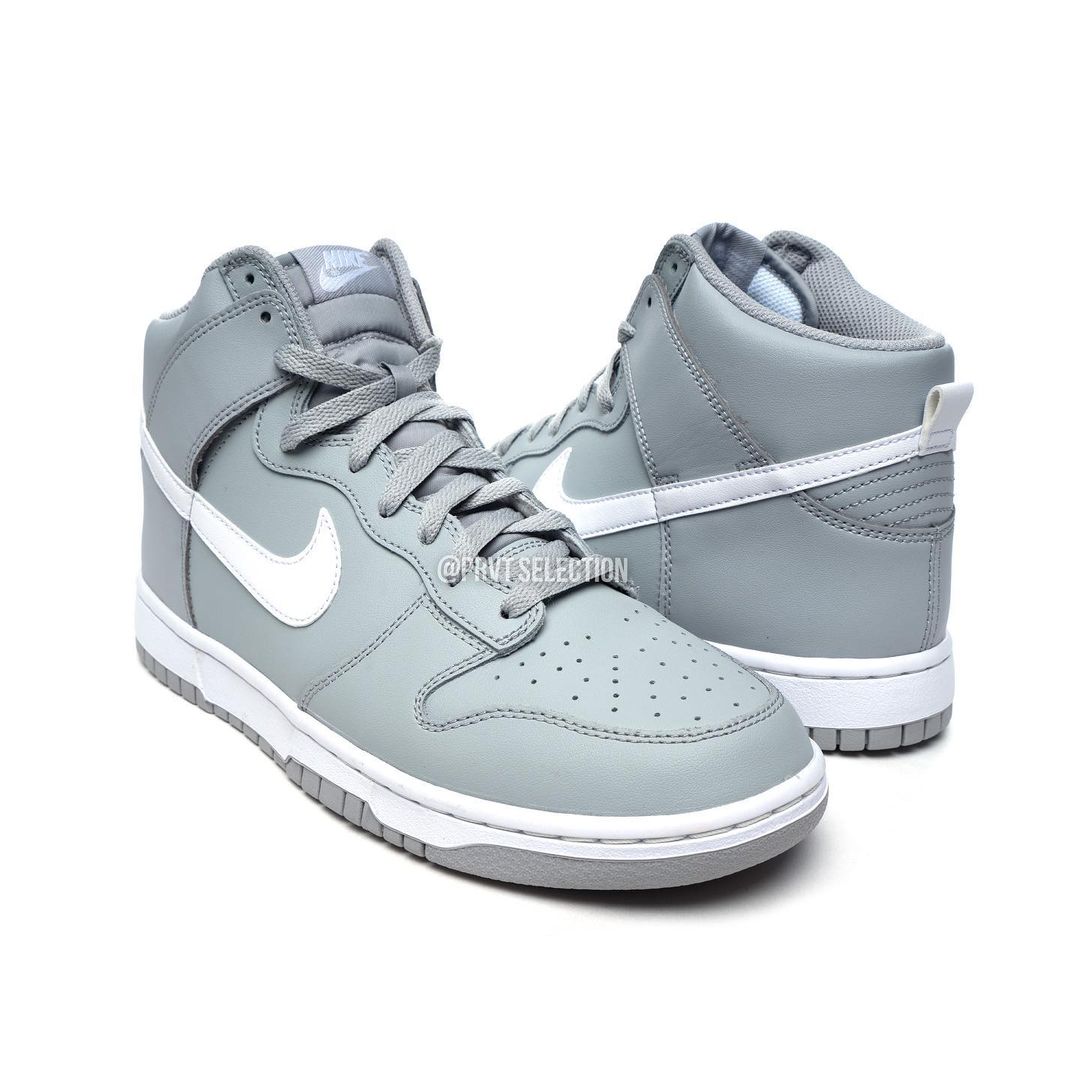 2022年 発売予定！ナイキ ダンク ハイ “ウルフグレー/ホワイト” (NIKE DUNK HIGH “Wolf Grey/White”)