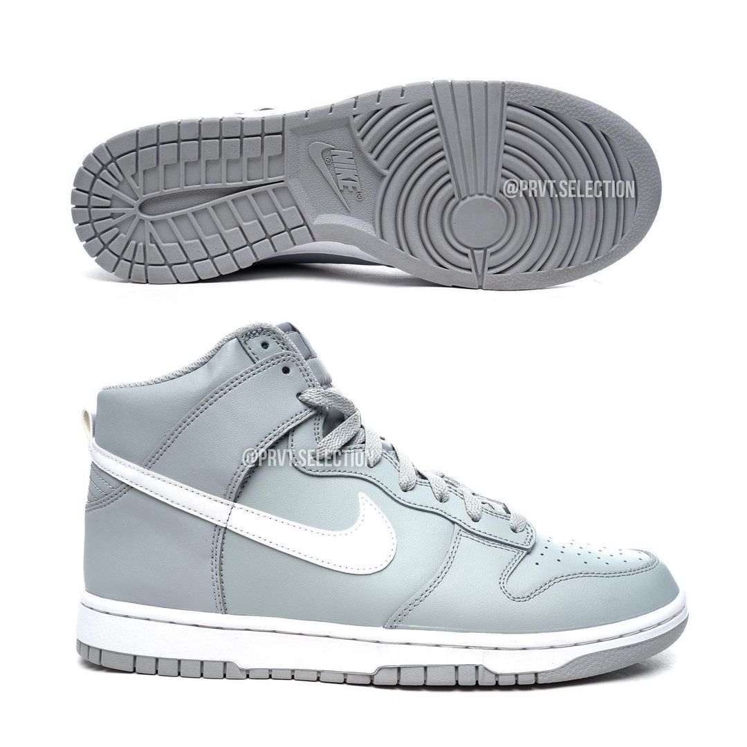 2022年 発売予定！ナイキ ダンク ハイ “ウルフグレー/ホワイト” (NIKE DUNK HIGH “Wolf Grey/White”)