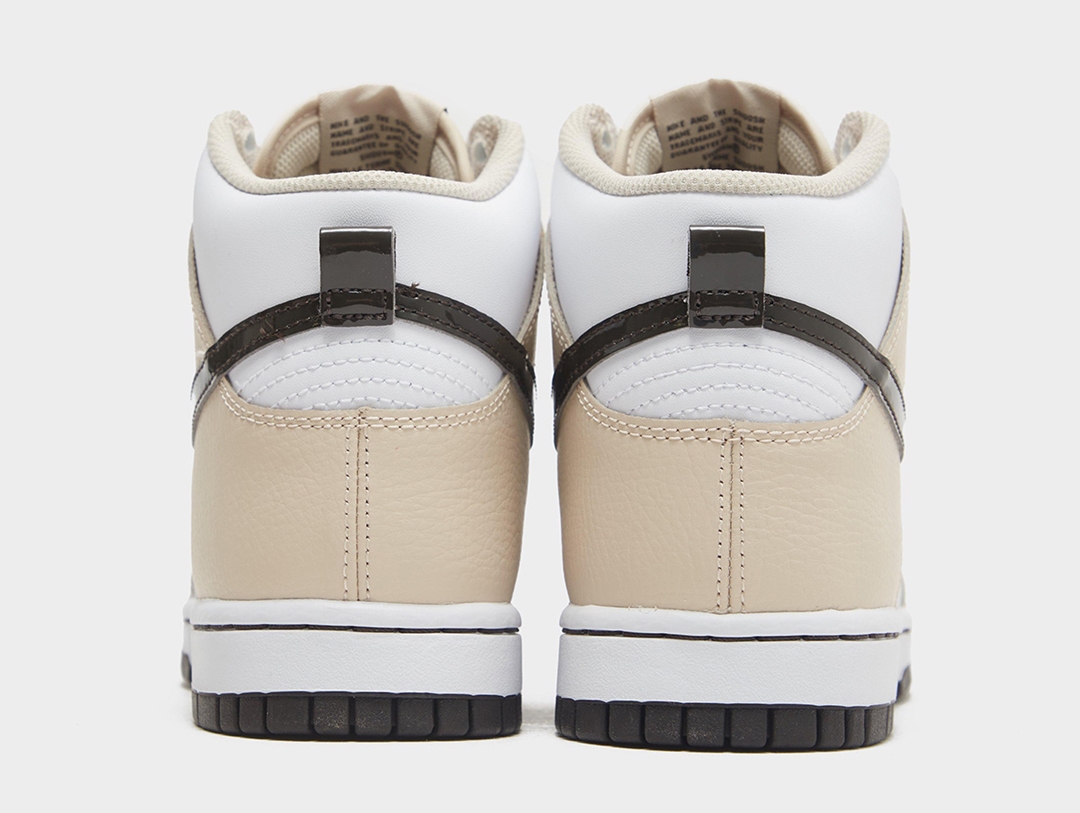 【リーク】ナイキ ダンク ハイ “パテントスウッシュ/ホワイト/ベージュ” (NIKE DUNK HIGH “Patent Swoosh/White/Beige”)