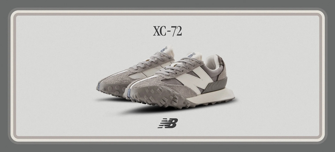 【公式ストア限定モデル】New Balance XC-72 GG "GRAY" (ニューバランス)