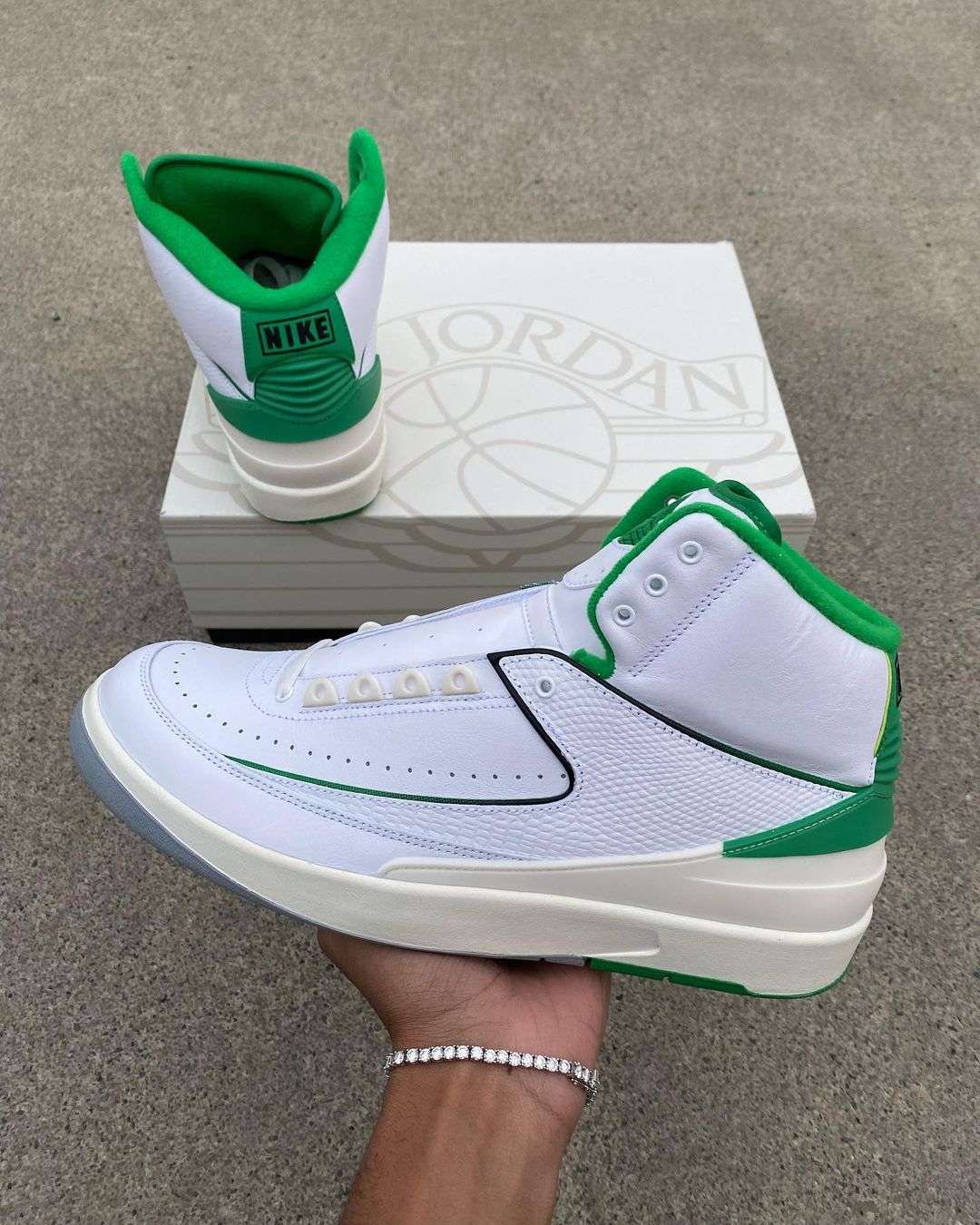 【国内 2/3 発売】ナイキ エア ジョーダン 2 “ラッキーグリーン” (NIKE AIR JORDAN 2 “Lucky Green”) [DR8884-103]