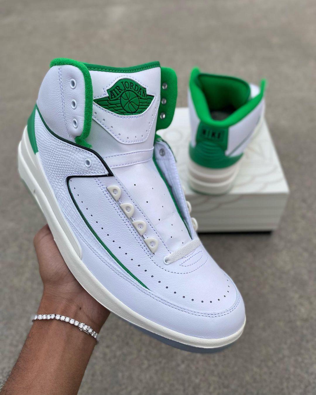 【国内 2/3 発売】ナイキ エア ジョーダン 2 “ラッキーグリーン” (NIKE AIR JORDAN 2 “Lucky Green”) [DR8884-103]