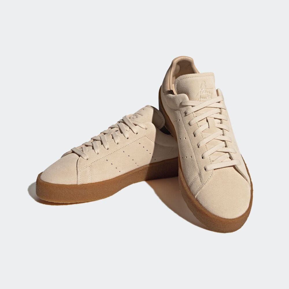 【国内 12/1 発売】アディダス オリジナルス スタンスミス クレープ “コアブラック/サンドストレータ” (adidas Originals STAN SMITH CREPE “Core Clack/Sand Straighter”) [FZ6439/HQ6837]