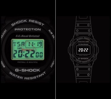 F.C.R.B. × G-SHOCK コラボが発売予定 (F.C. レアル ブリストル F.C.Real Bristol Gショック ジーショック)