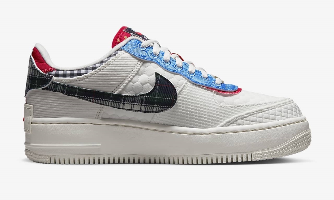 海外発売！ナイキ ウィメンズ エア フォース 1 ロー シャドウ “セイル/クラシックグリーン” (NIKE WMNS AIR FORCE 1 LOW SHADOW “Sail/Classic Green”) [DZ5193-100]