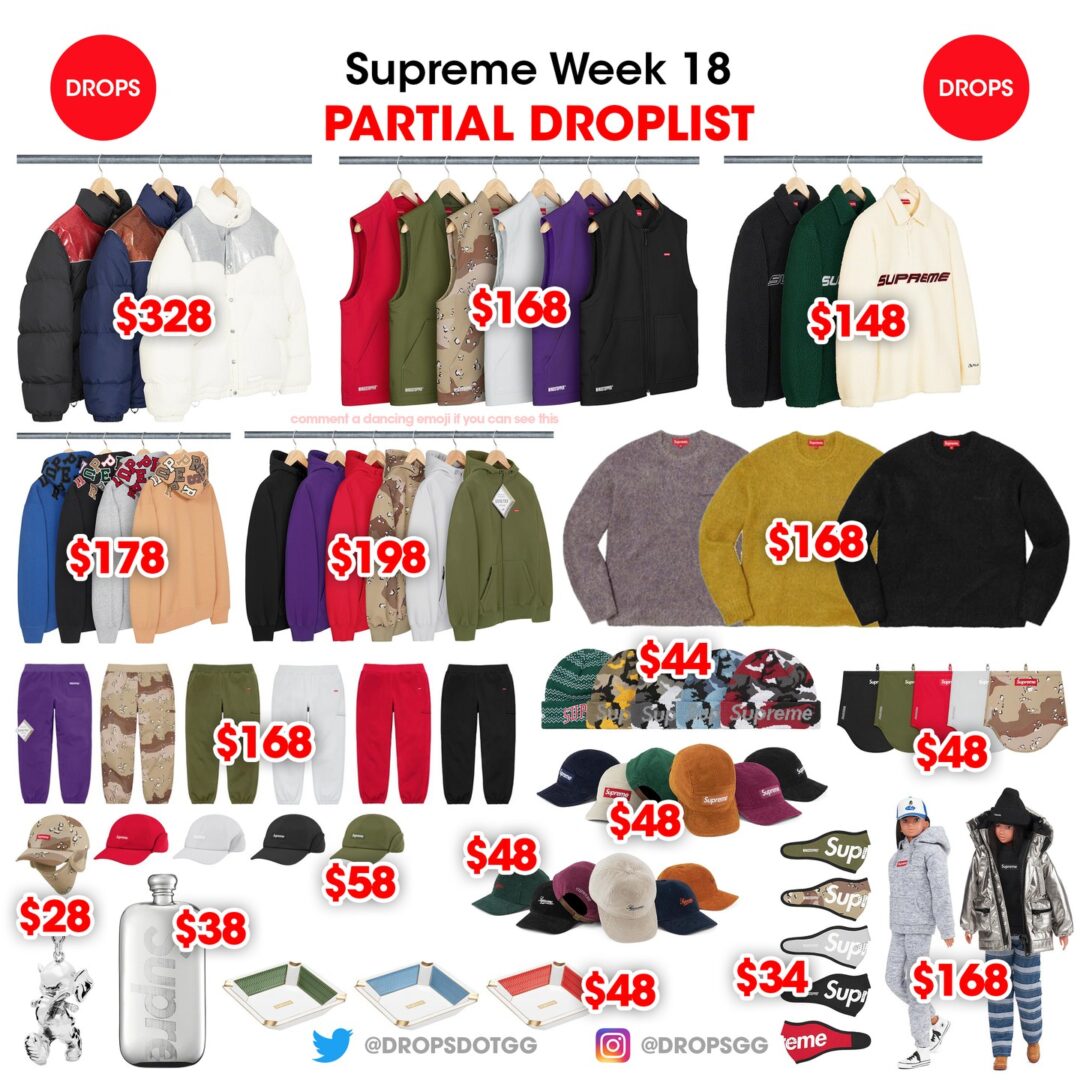 【SUPREME 2022 F/W (シュプリーム 2022年秋冬)】Supreme 2022-2023 SALEが海外 日本時間 1/17 14:00~、国内 1/17 00:00~予定