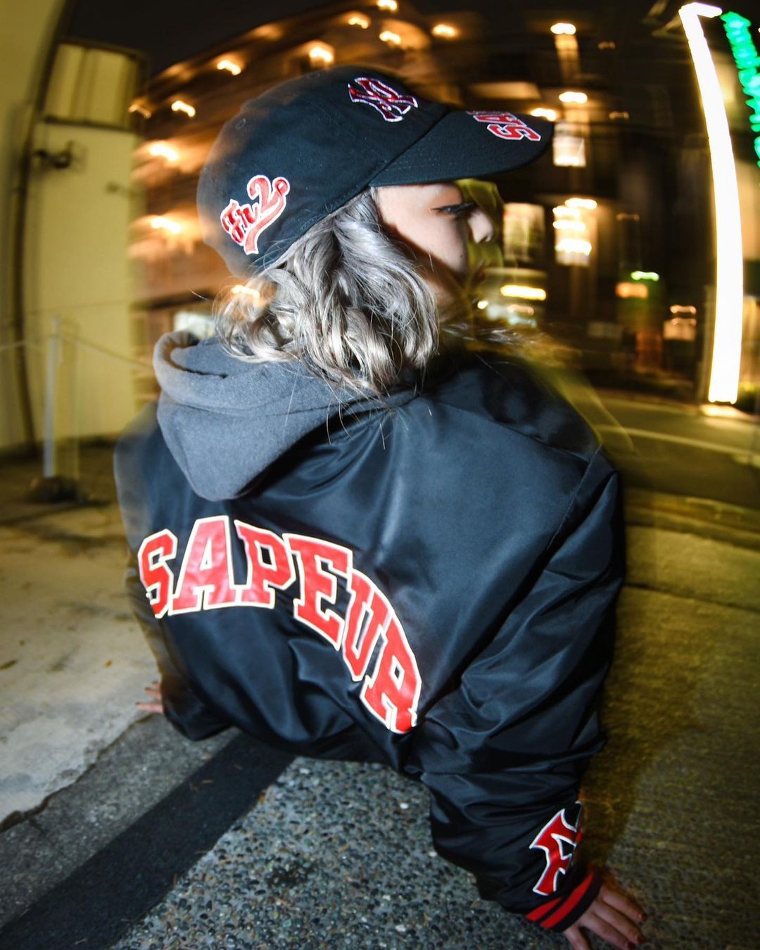 限定】FR2 SAPEur サプール コラボ Blousonジャケット L-