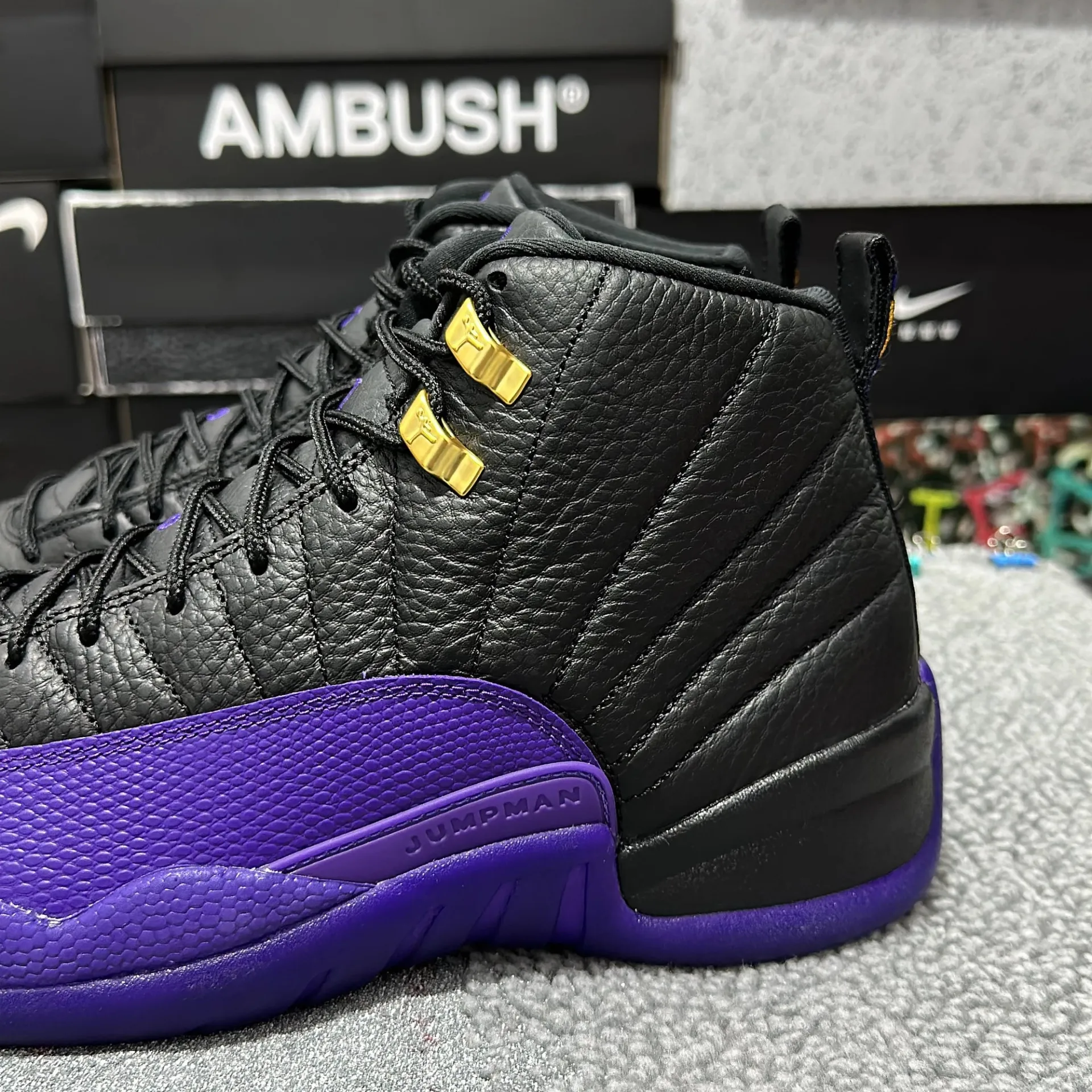 海外 8/12 発売予定！ナイキ エア ジョーダン 12 “レイカーズ/ブラック/フィールドパープル” (NIKE AIR JORDAN 12 “Lakers/Black/Field Purple”) [CT8013-057]