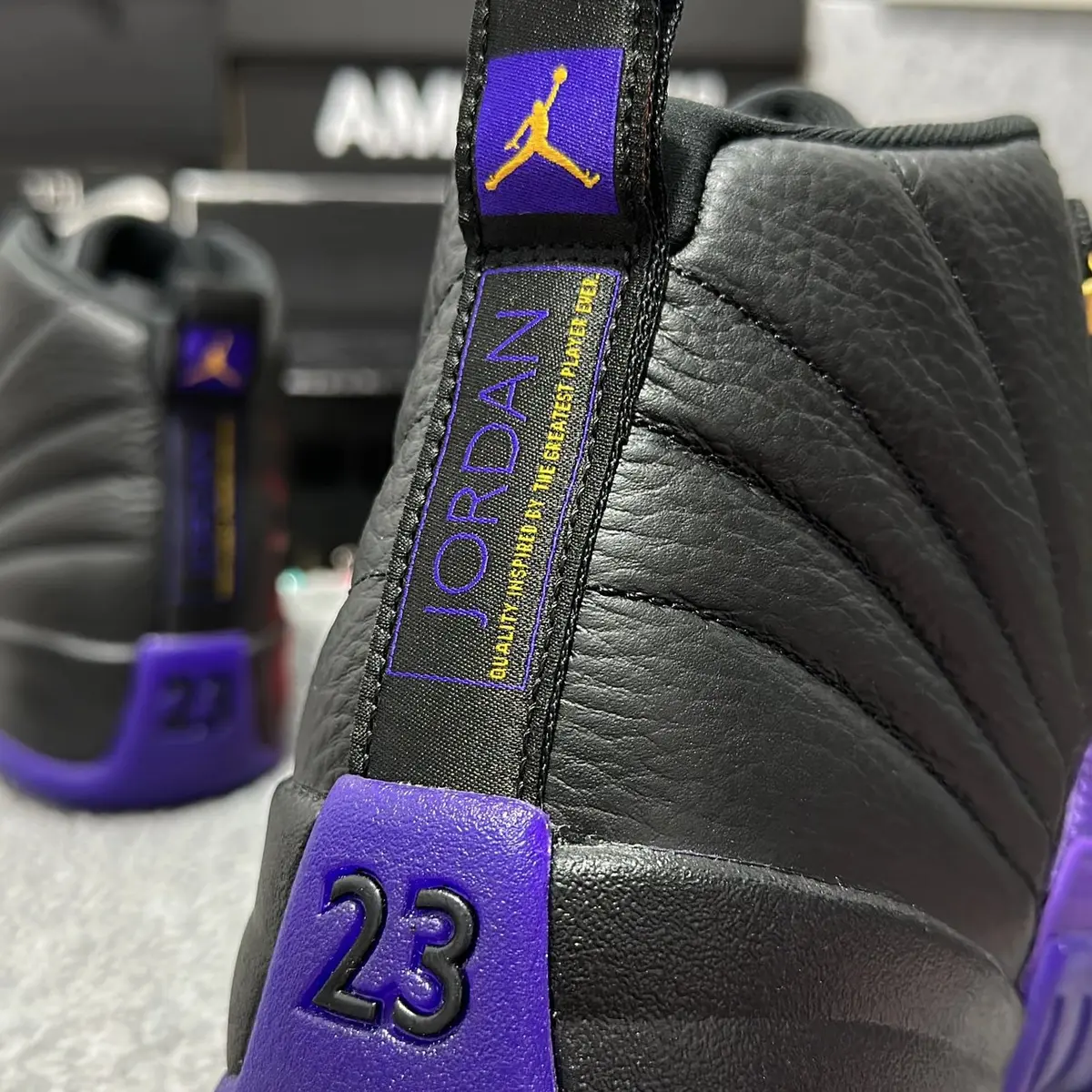 海外 8/12 発売予定！ナイキ エア ジョーダン 12 “レイカーズ/ブラック/フィールドパープル” (NIKE AIR JORDAN 12 “Lakers/Black/Field Purple”) [CT8013-057]