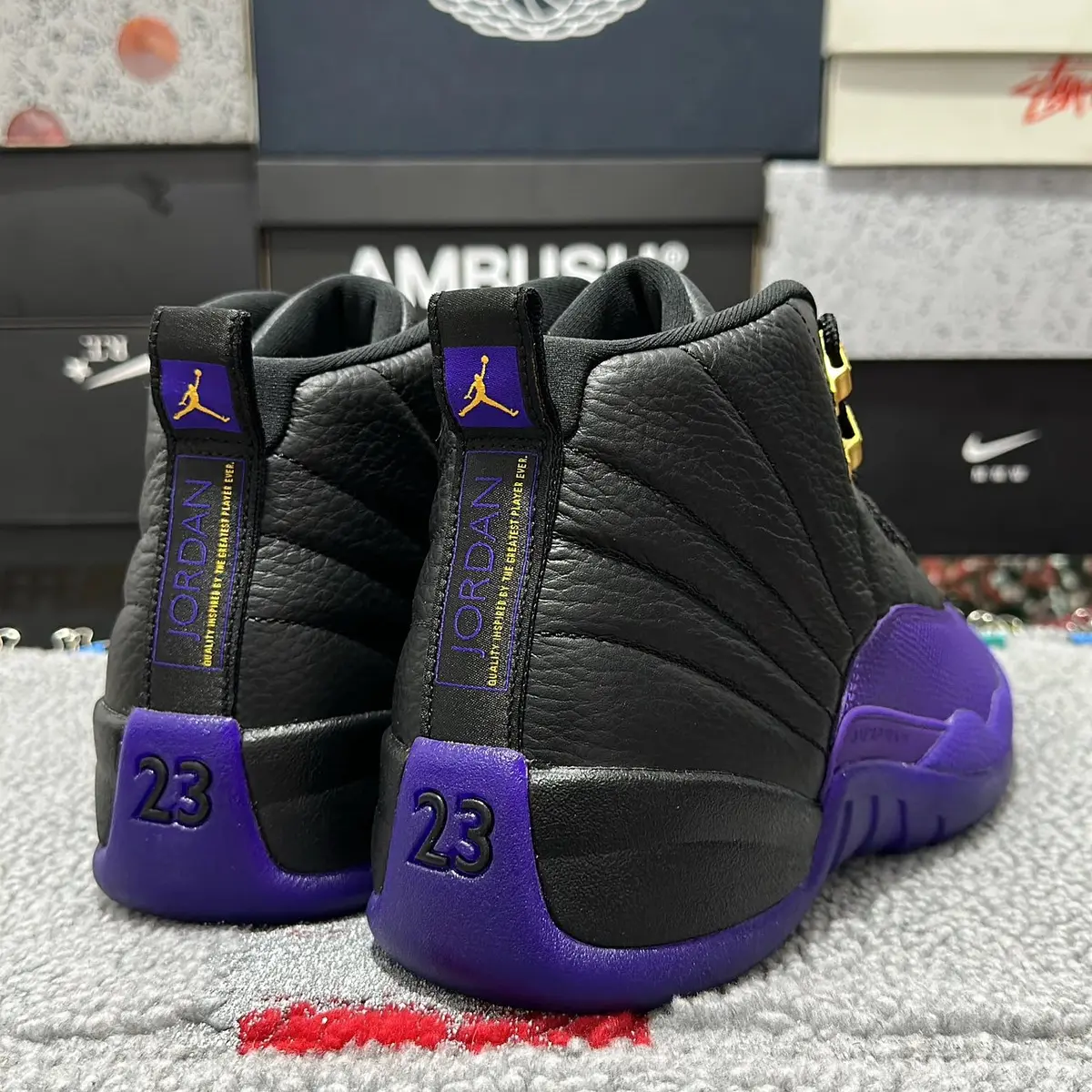 海外 8/12 発売予定！ナイキ エア ジョーダン 12 “レイカーズ/ブラック/フィールドパープル” (NIKE AIR JORDAN 12 “Lakers/Black/Field Purple”) [CT8013-057]