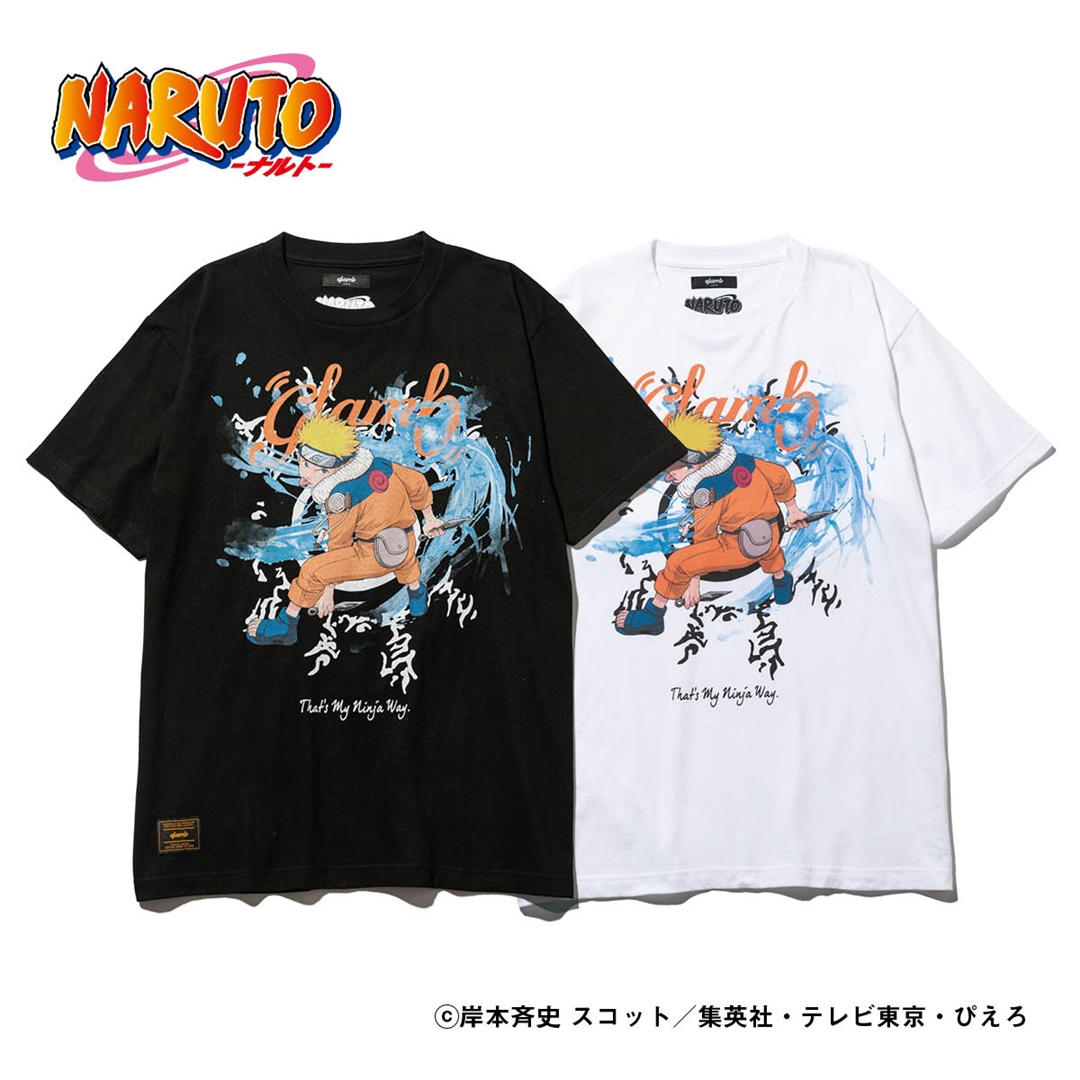 アニメ「NARUTO-ナルト-」 × glamb 初コラボ！ナルトやサスケ、イタチがウェアとなって登場！