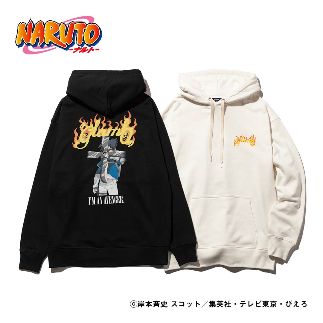 アニメ「NARUTO-ナルト-」 × glamb 初コラボ！ナルトやサスケ、イタチがウェアとなって登場！