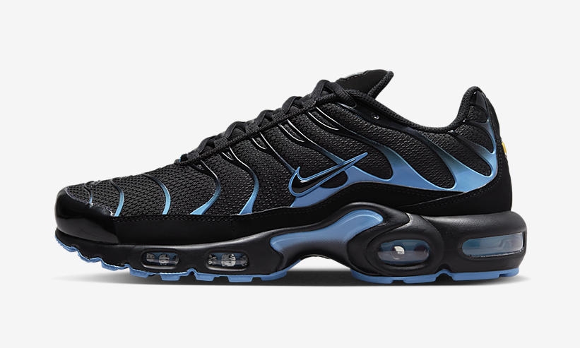 【国内発売】ナイキ エア マックス プラス “ブラック/ユニバーシティブルー” (NIKE AIR MAX PLUS “Black/University Blue”) [DM0032-005]