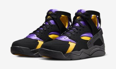 【国内 7/1 発売】ナイキ エア フライト ハラチ “レイカーズ アウェイ” (NIKE AIR FLIGHT HUARACHE “Lakers Away”) [FD0188-001]