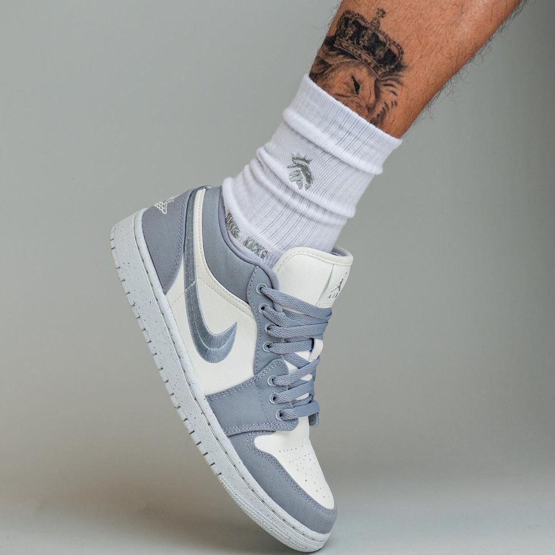 【国内 5/6 発売】ナイキ ウィメンズ エア ジョーダン 1 ロー SE “ライトスティールグレー” (NIKE WMNS AIR JORDAN 1 LOW SE “Light Steel Grey”) [DV0426-012]