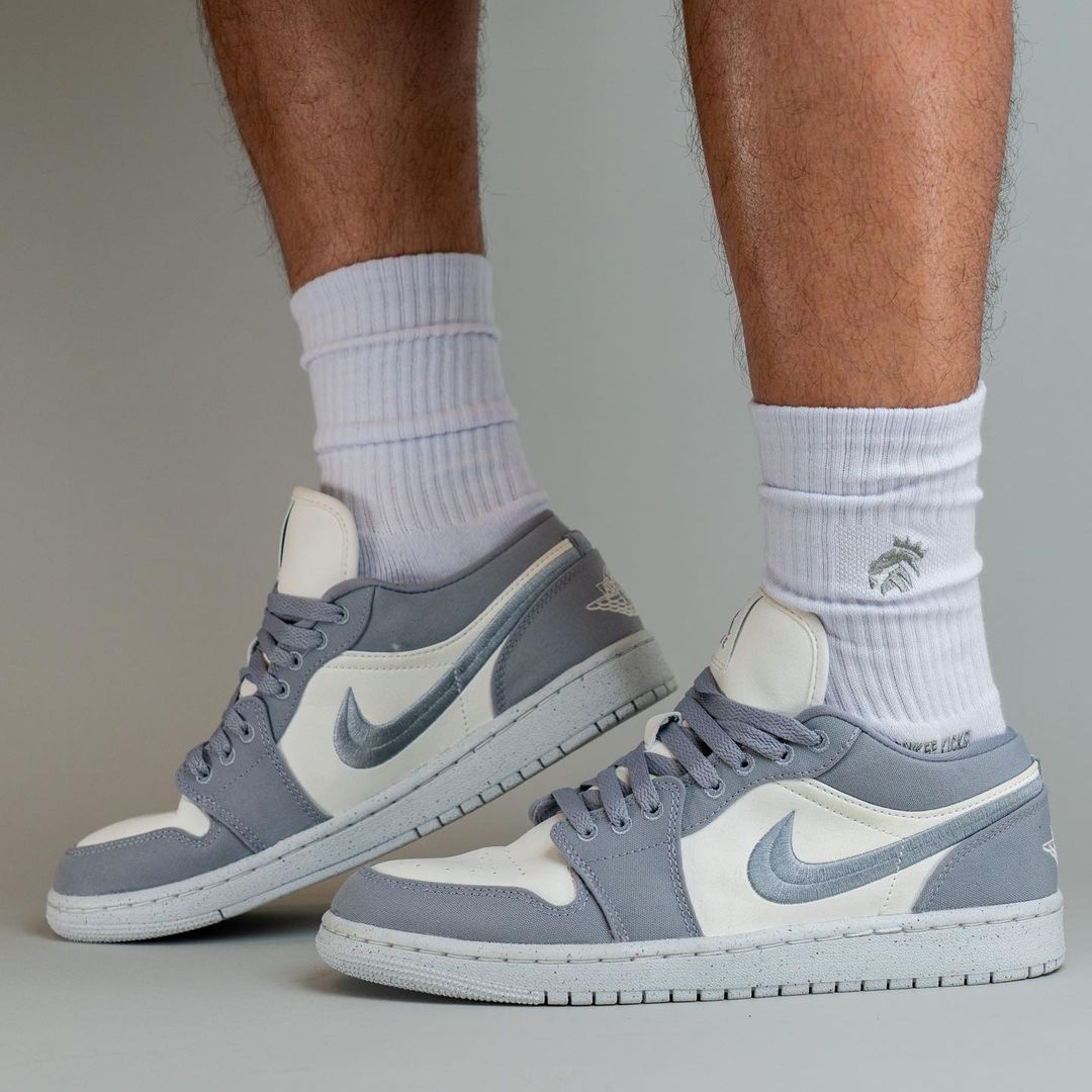 【国内 5/6 発売】ナイキ ウィメンズ エア ジョーダン 1 ロー SE “ライトスティールグレー” (NIKE WMNS AIR JORDAN 1 LOW SE “Light Steel Grey”) [DV0426-012]