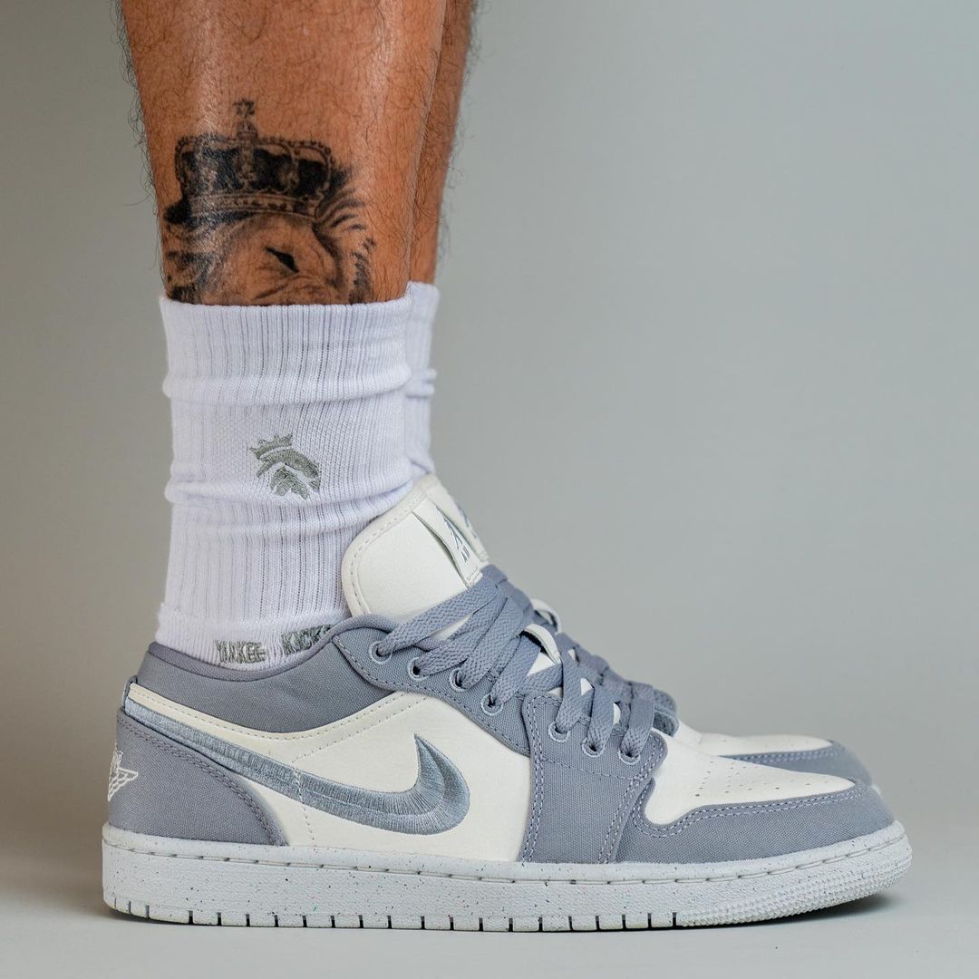 【国内 5/6 発売】ナイキ ウィメンズ エア ジョーダン 1 ロー SE “ライトスティールグレー” (NIKE WMNS AIR JORDAN 1 LOW SE “Light Steel Grey”) [DV0426-012]