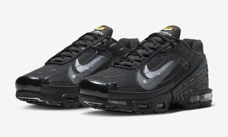 air max plus 3 レザー ブラック　最終値下げ Nike Air Max Plus 3 Leather Black Men's - CK6716-001 - US